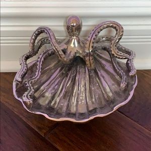 Metal Octopus Dish